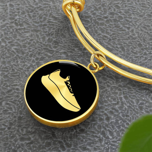 Running shoe bracelet