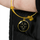 Huguenot cross Bracelet