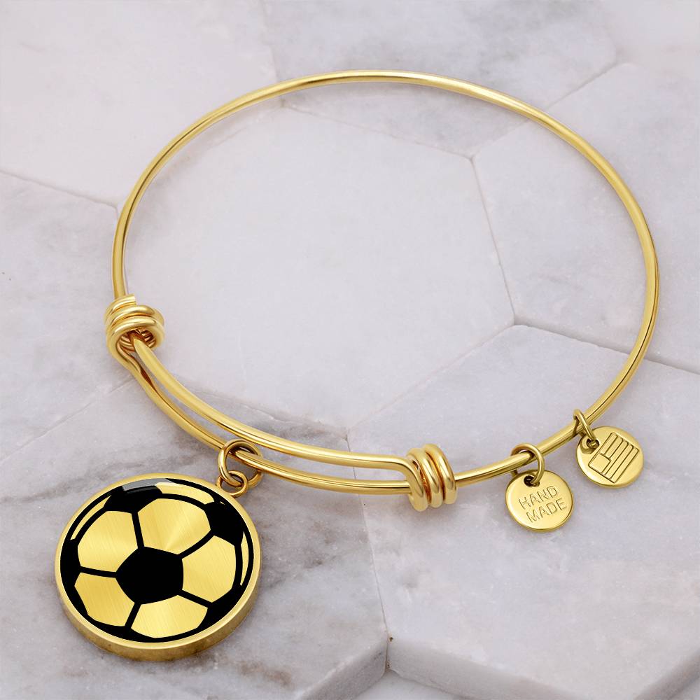 Soccer Ball Bracelet