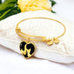 Flaming Heart Bracelet