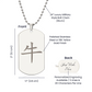 Year of the Metal Ox Engraved Dog Tag Necklace