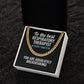 Personalized Respiratory Therapist Cuban Link Chain Necklace