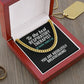 Personalized Respiratory Therapist Cuban Link Chain Necklace