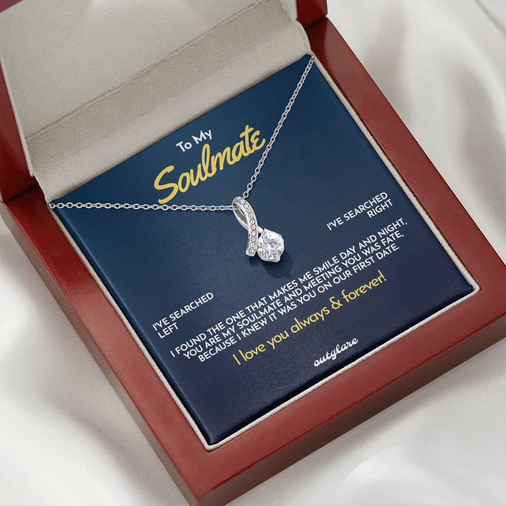 To My Soulmate Necklace