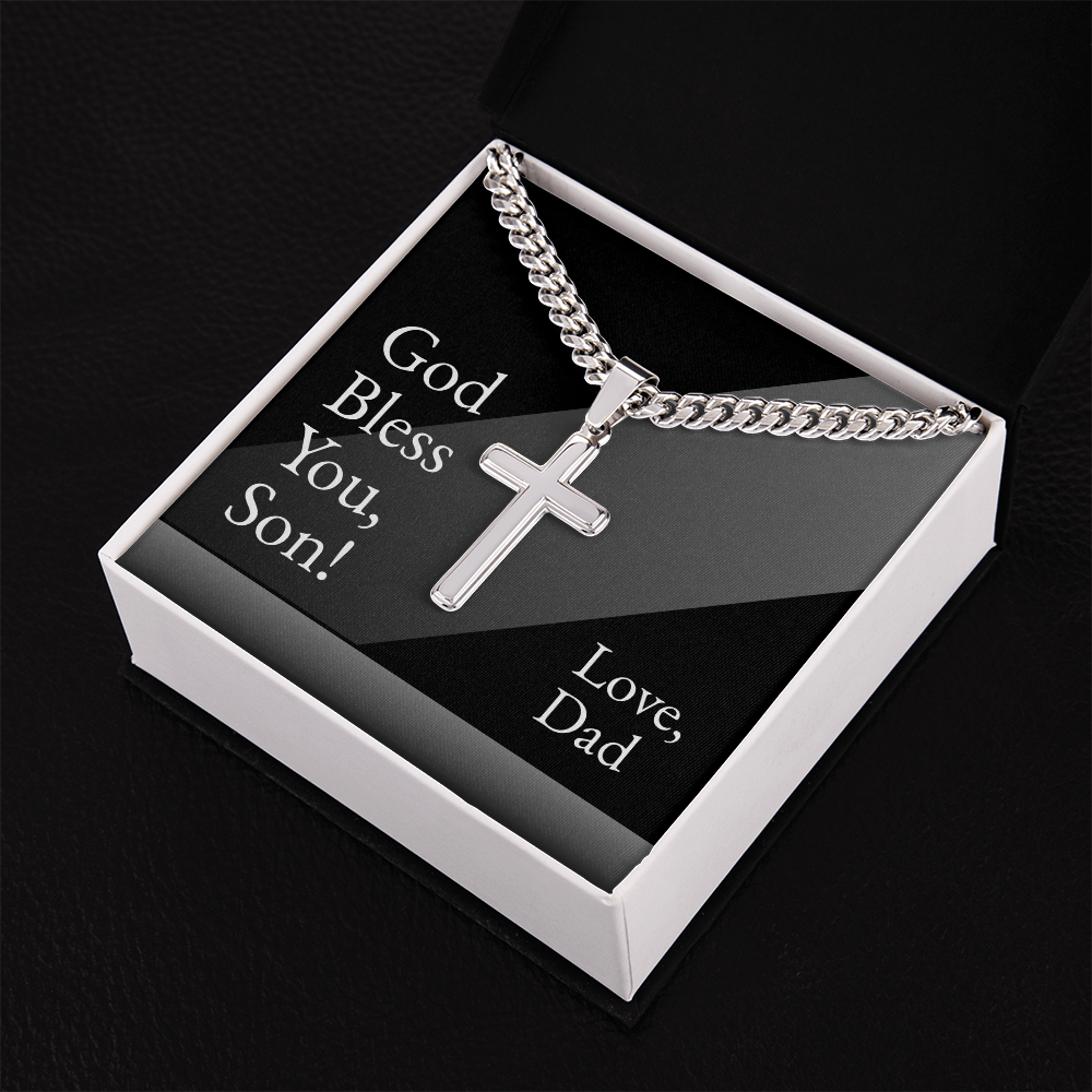 Gift to Son Cross Necklace