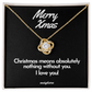 Merry Xmas Necklace