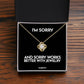 Apology Necklace