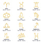 Zodiac Symbol Necklace