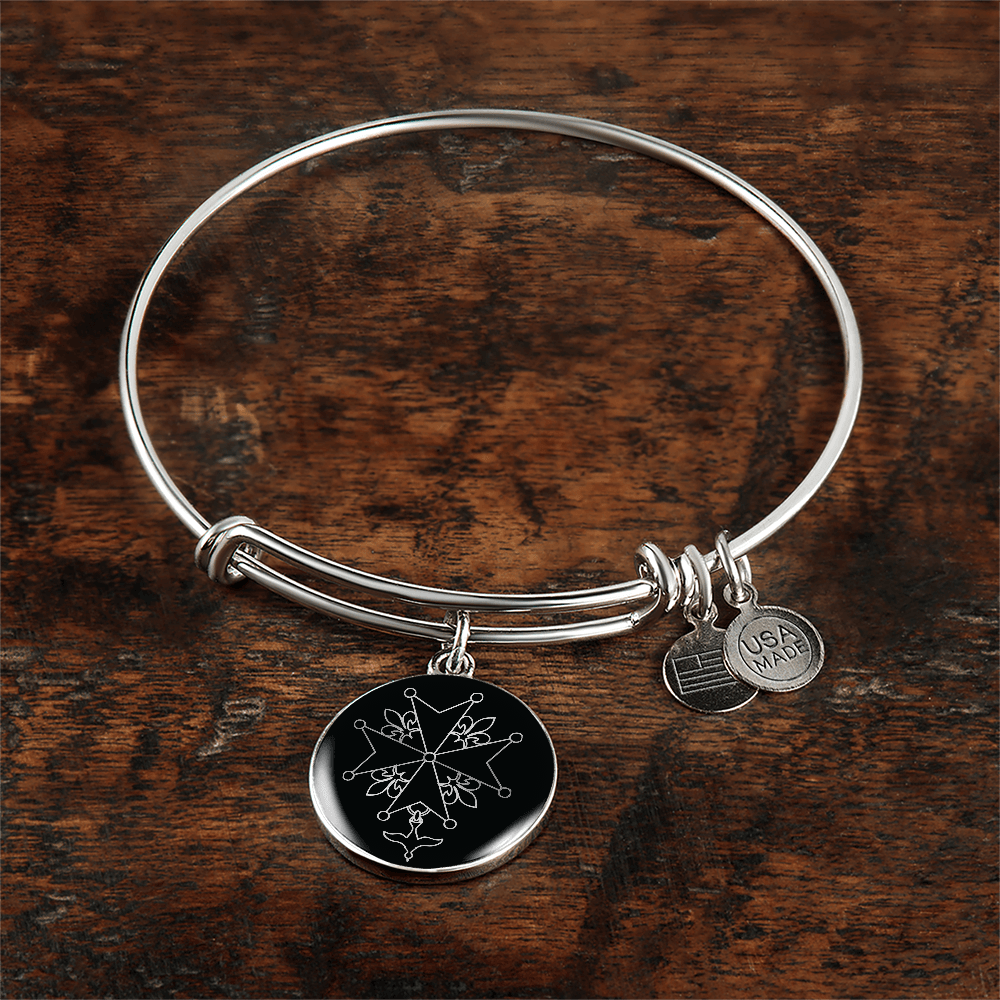 Huguenot cross Bracelet