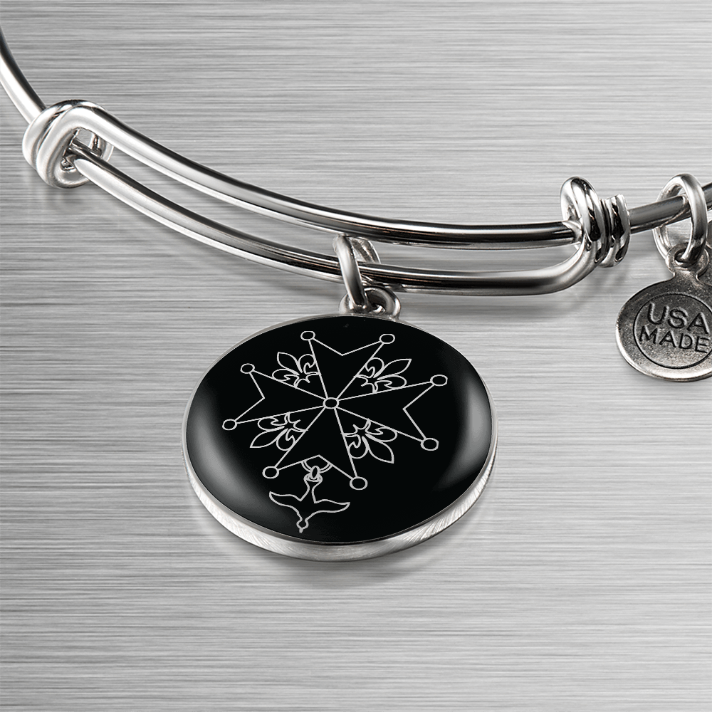 Huguenot cross Bracelet