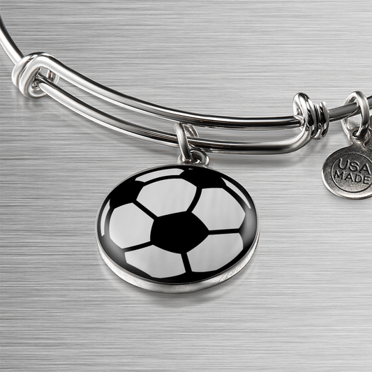 Soccer Ball Bracelet