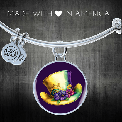 Mardi Gras Hat Bracelet