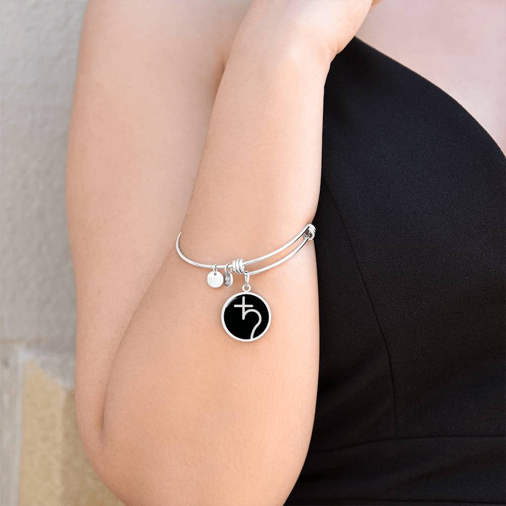 Saturn Symbol Necklace