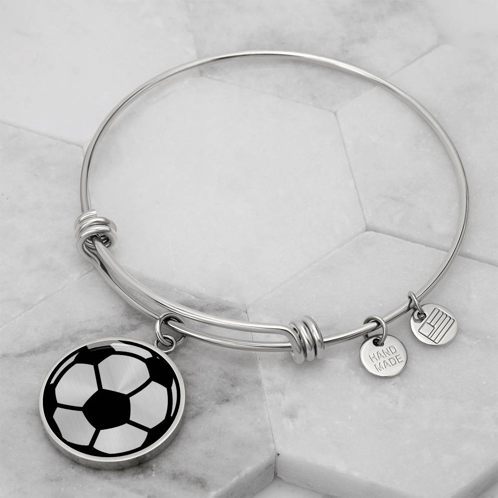 Soccer Ball Bracelet