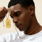 Year of the Earth Rat Dog  Engraved Tag Necklace