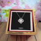 Rotating Rose and Necklace Set