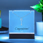 Graduation Name Necklace with Acrylic LED base