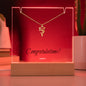 Graduation Name Necklace with Acrylic LED base