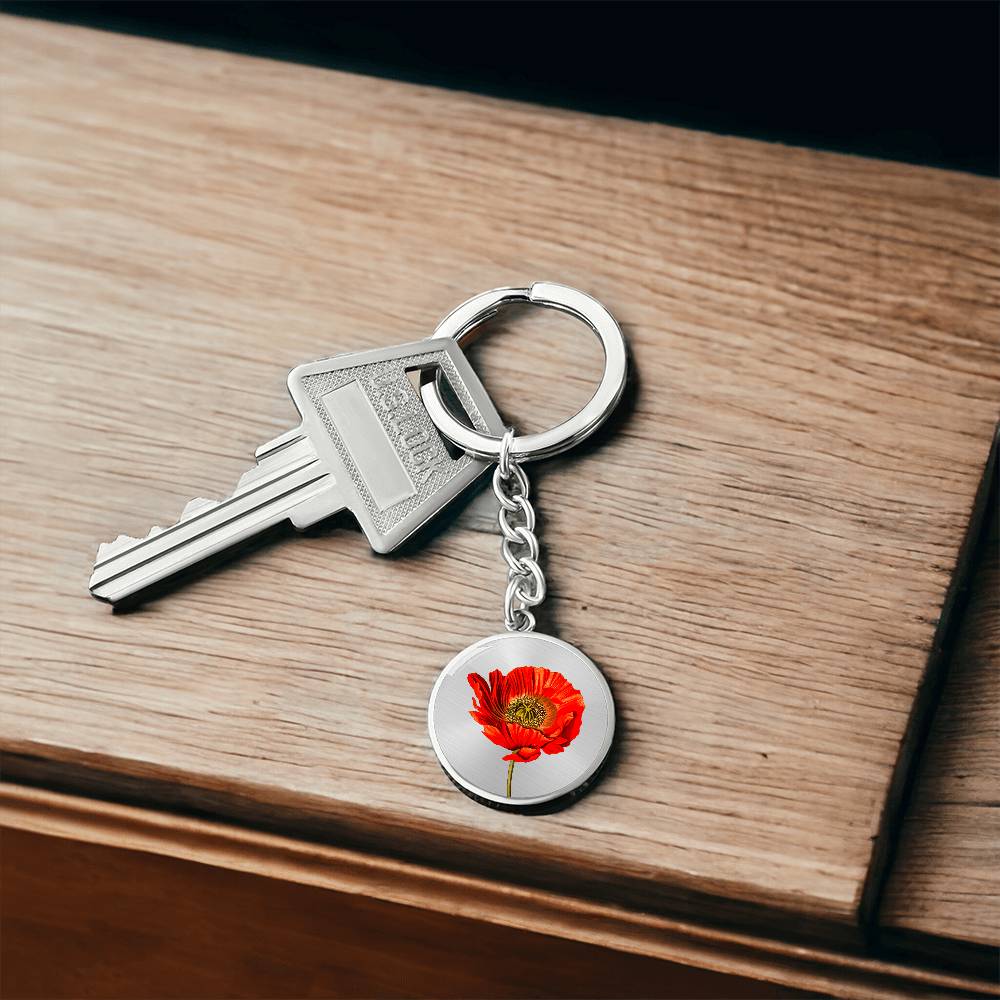 Poppy Keychain