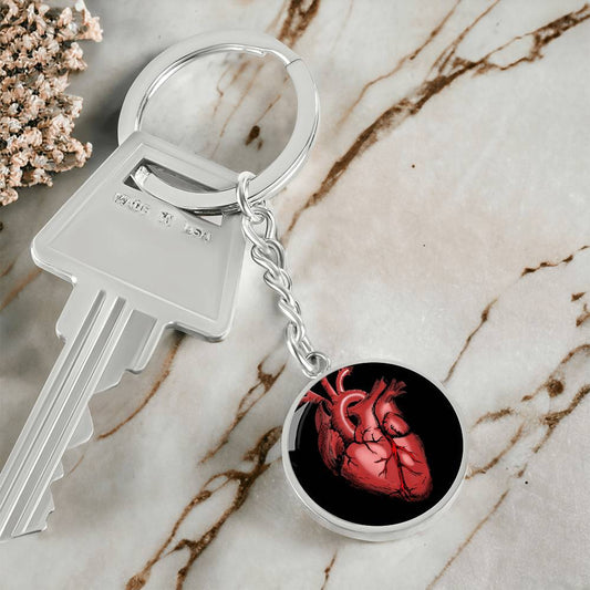 Anatomical heart Keychain