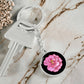 Peony Keychain