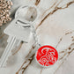 Year of the Fire Goat Keychain