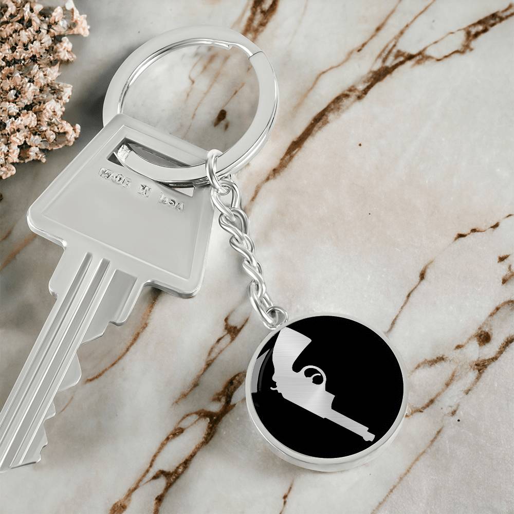 Revolver Keychain