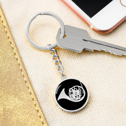 French horn Keychain