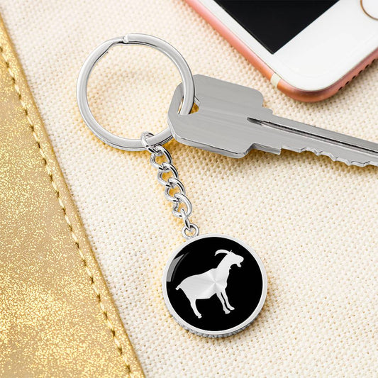 Goat Keychain