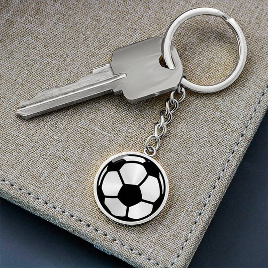 Soccer Ball Keychain