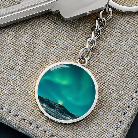 Aurora Borealis Keychain