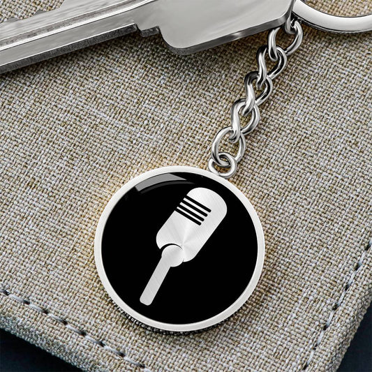 Microphone Keychain