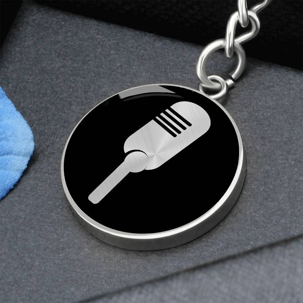 Microphone Keychain