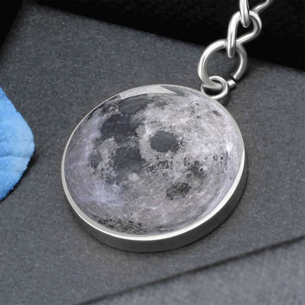 Full Moon Keychain