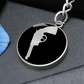 Revolver Keychain