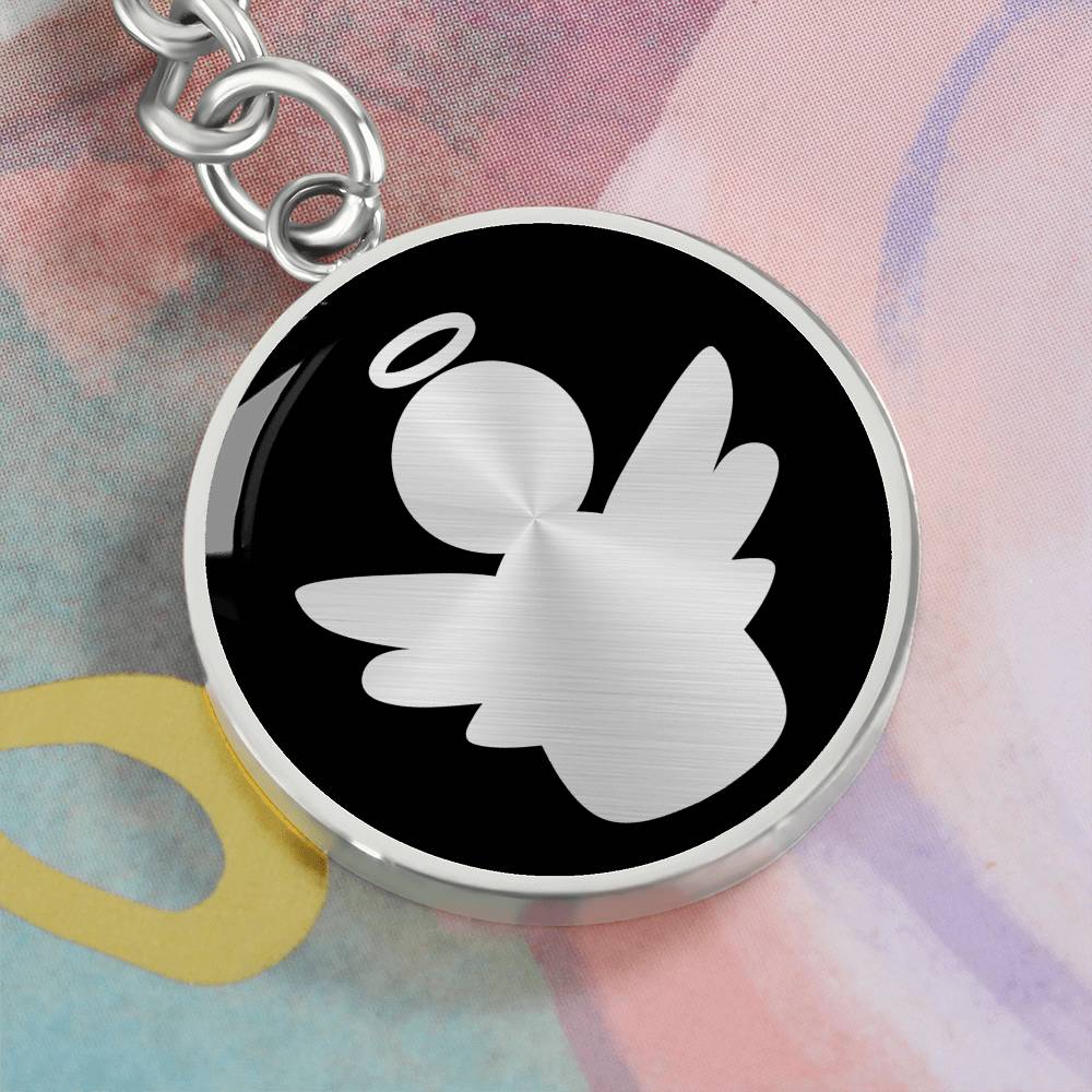 Worry Angel Keychain