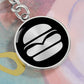 Burger Keychain