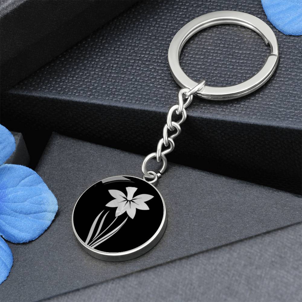 Daffodil Keychain