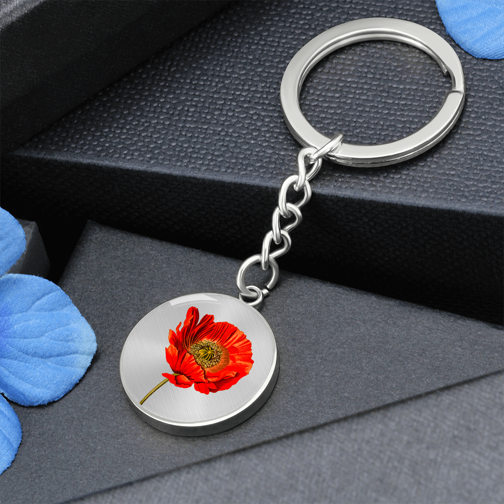 Poppy Keychain
