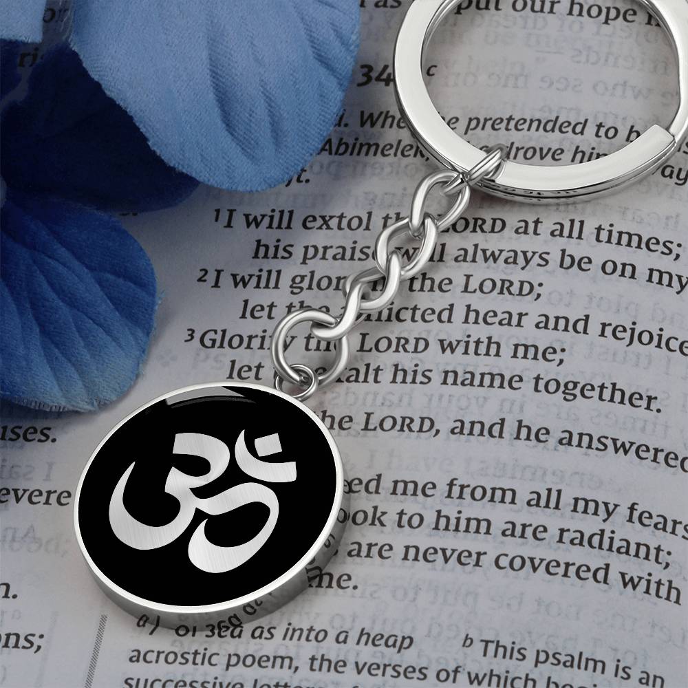 Om Keychain