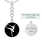 Ballerina Keychain