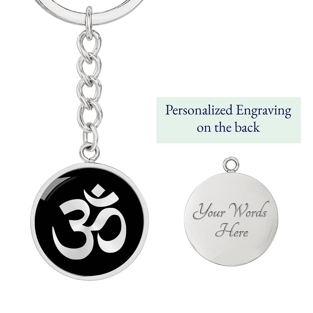 Om Keychain