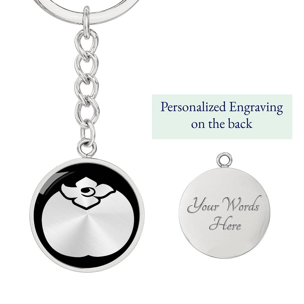 Persimmon Keychain