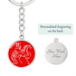Year of the Fire Horse Keychain
