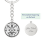 Vassago Sigil Keychain