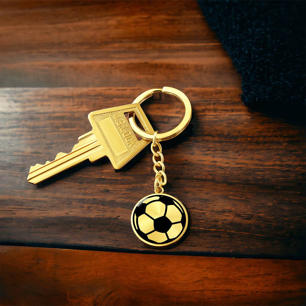 Soccer Ball Keychain