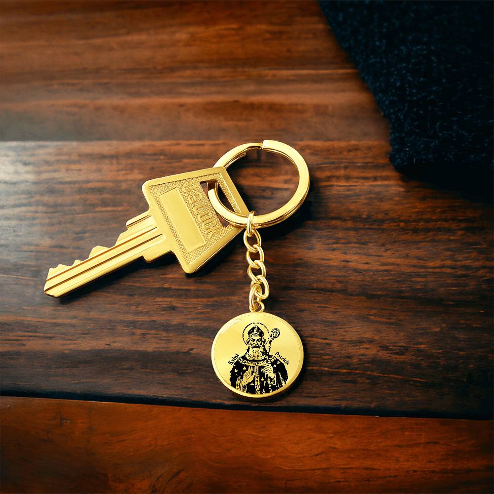 Saint Patrick Keychain