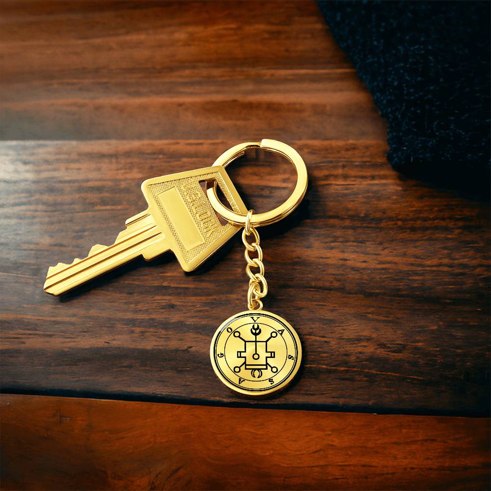Vassago Sigil Keychain
