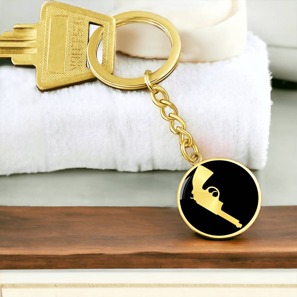 Revolver Keychain