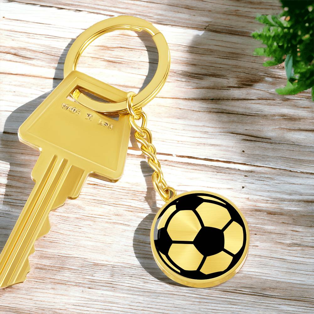 Soccer Ball Keychain